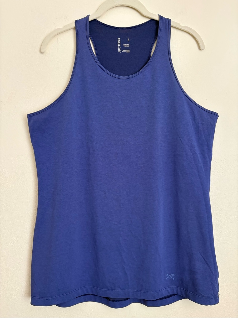Arc’teryx Ardena Tank Sz L Run Cycling Trail Workout Activewear Minor Flaws